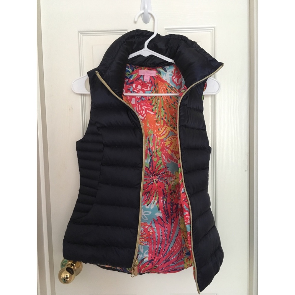 Lilly Pulitzer down vest